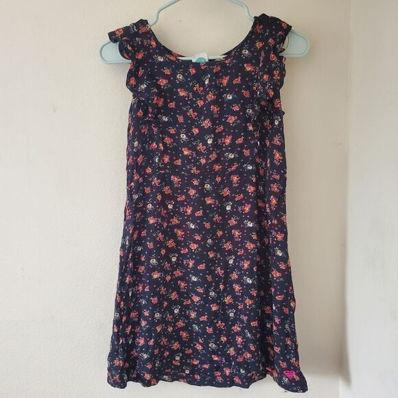 Roxy Girl black floral dress - Picture 1 of 4